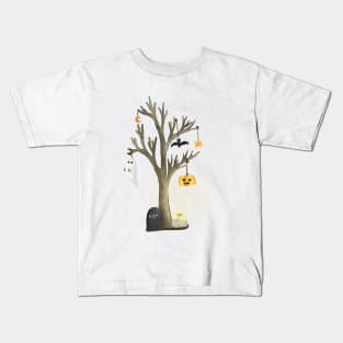 Tree Halloween Kids T-Shirt